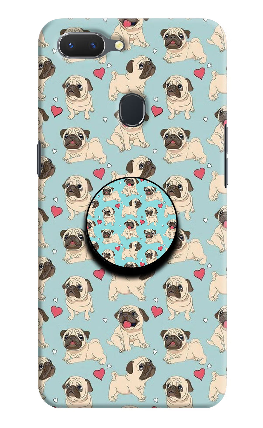 Pug Dog Realme 2 Pop Case, Hard case