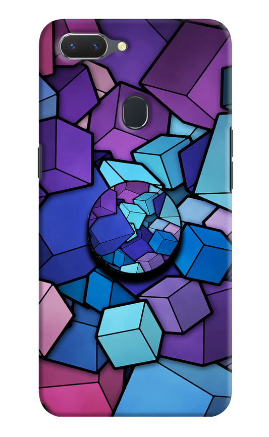 Cubic Abstract Realme 2 Pop Case by Casekaro