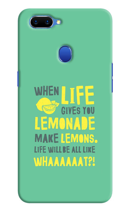 Quote Oppo A5 Hard Case Back Cover by Casekaro