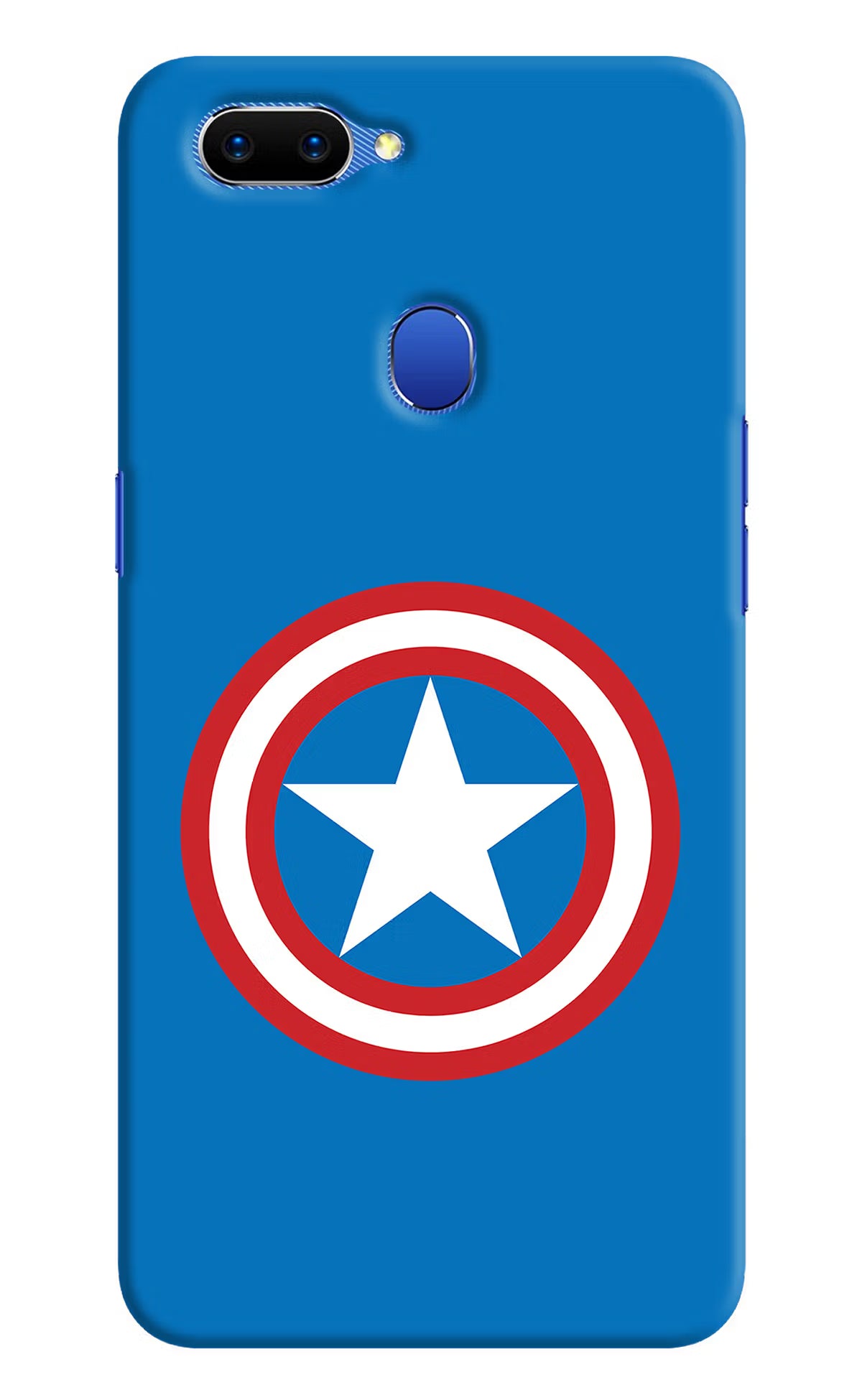Captain America Logo Oppo A5 Hard Case Back Cover by Casekaro
