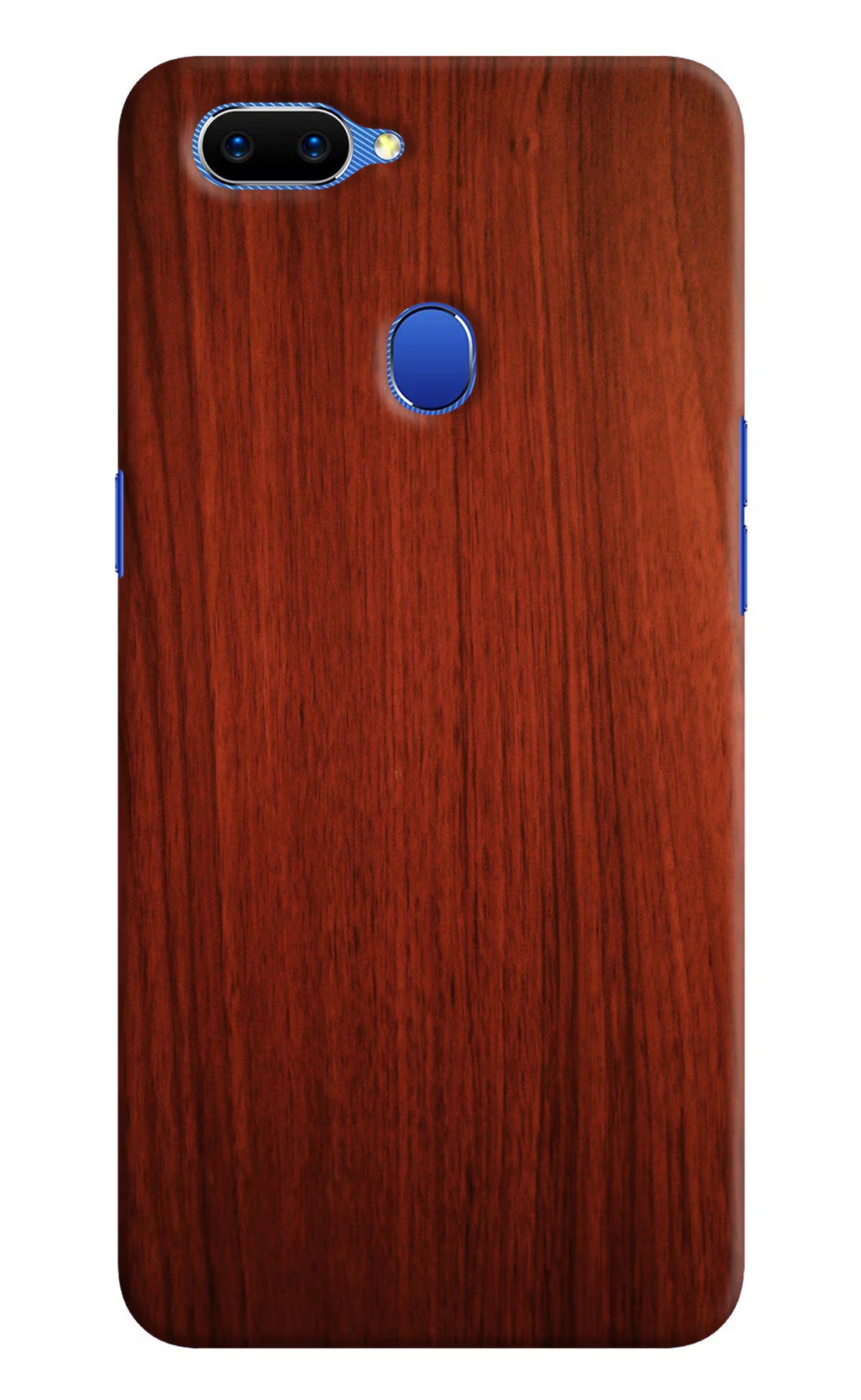 Wooden Plain Pattern Oppo A5 Hard Case Back Cover by Casekaro