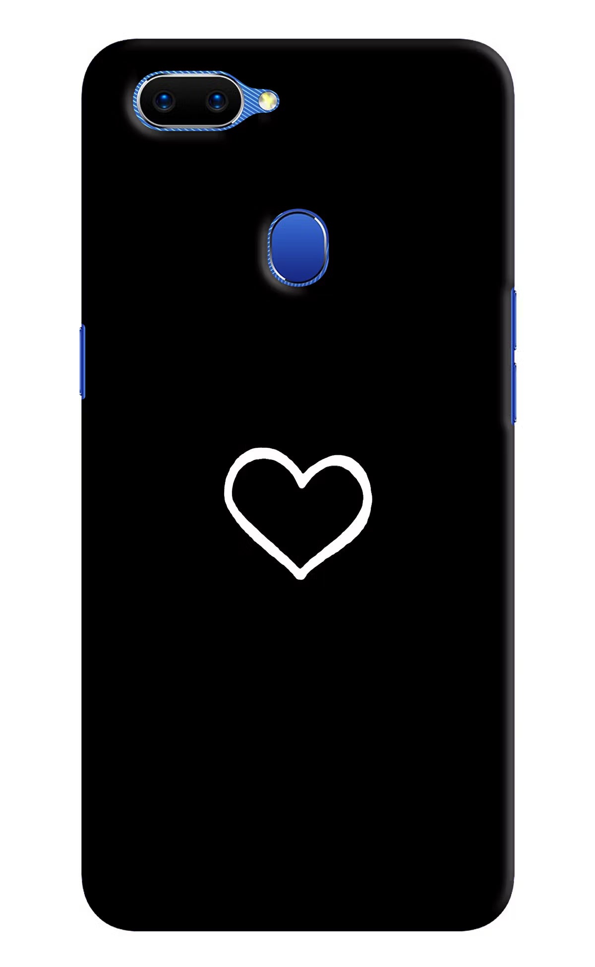 Heart Oppo A5 Hard Case Back Cover by Casekaro
