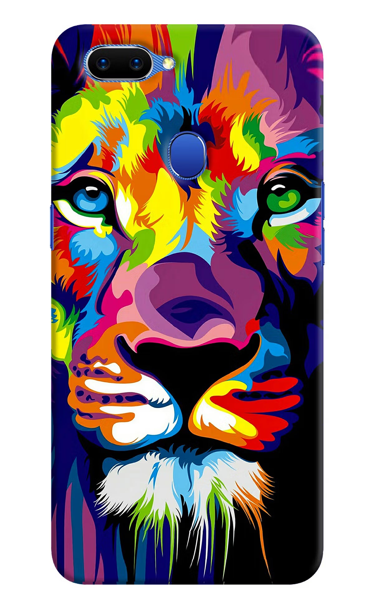 Lion Oppo A5 Hard Case Back Cover by Casekaro