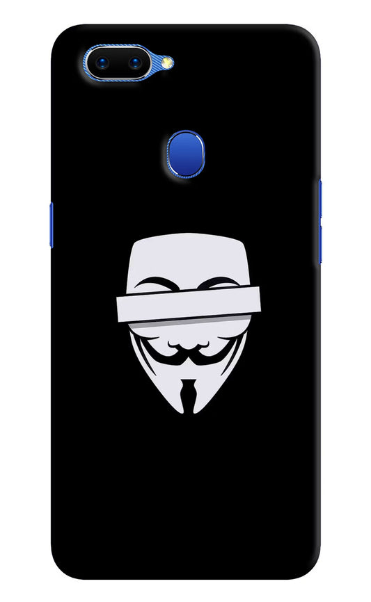 Anonymous Face Oppo A5 Hard Case Back Cover by Casekaro