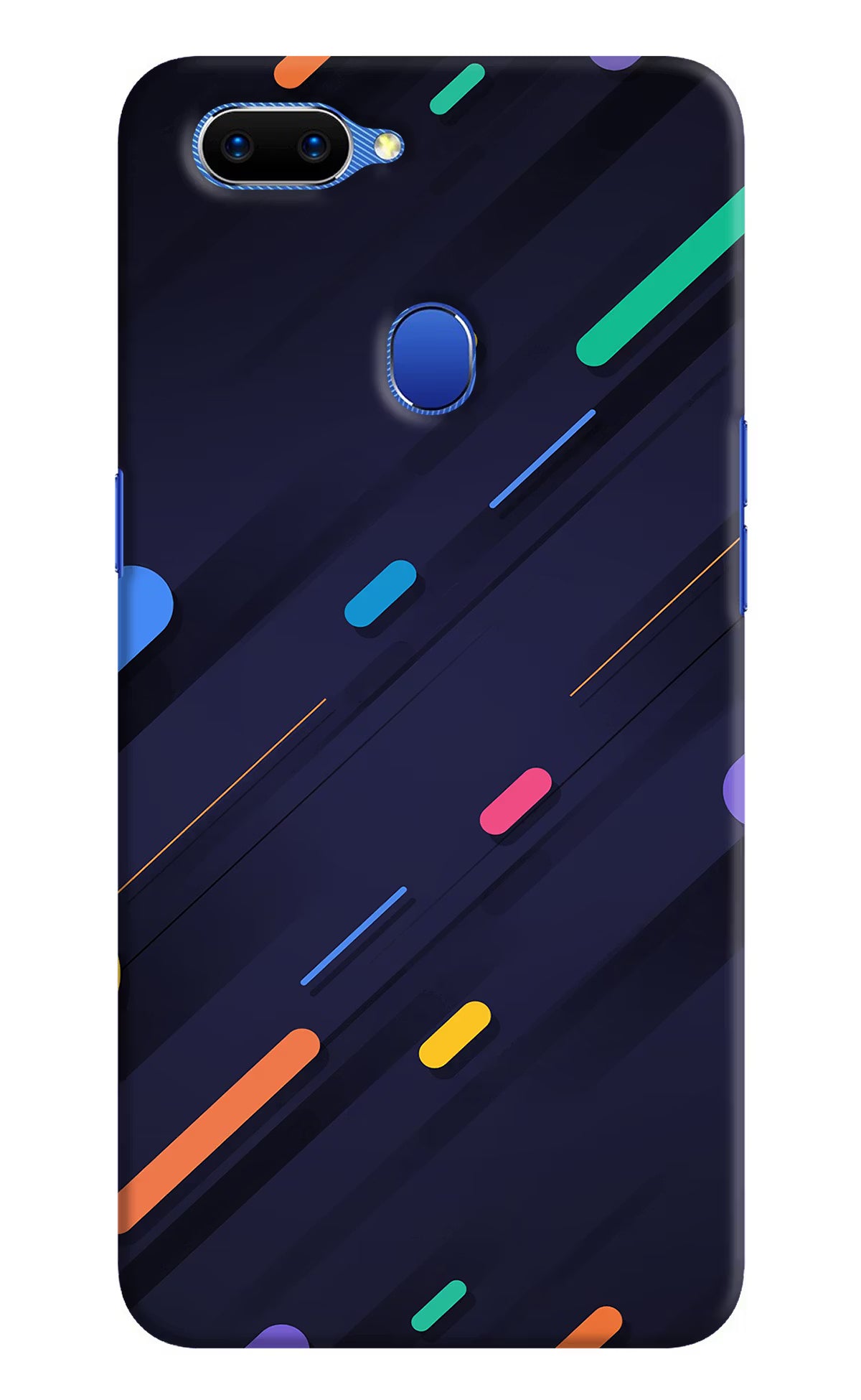 Abstract Design Oppo A5 Hard Case Back Cover by Casekaro