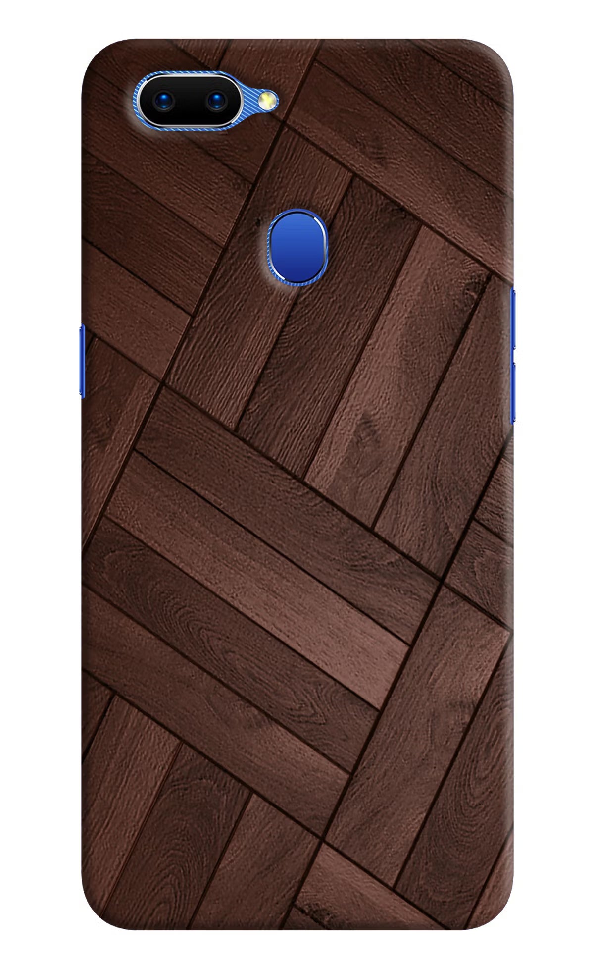 Wooden Texture Design Oppo A5 Hard Case Back Cover by Casekaro