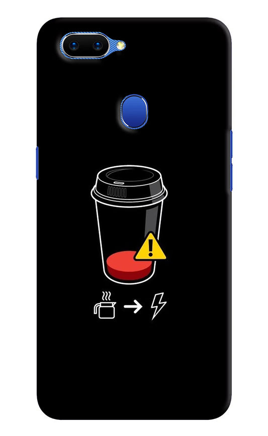 Coffee Oppo A5 Hard Case Back Cover by Casekaro