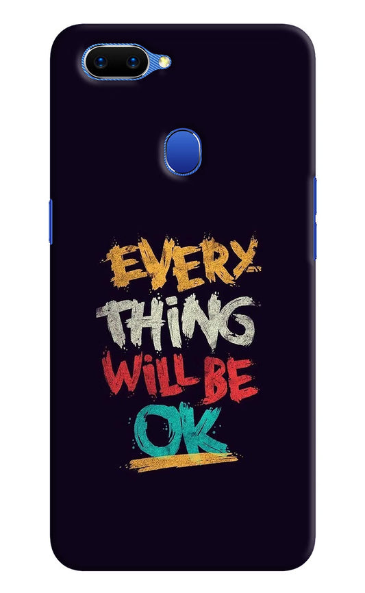 Everything Will Be Ok Oppo A5 Hard Case Back Cover by Casekaro