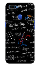 Mathematics Formula Oppo A5 Hard Case Back Cover by Casekaro