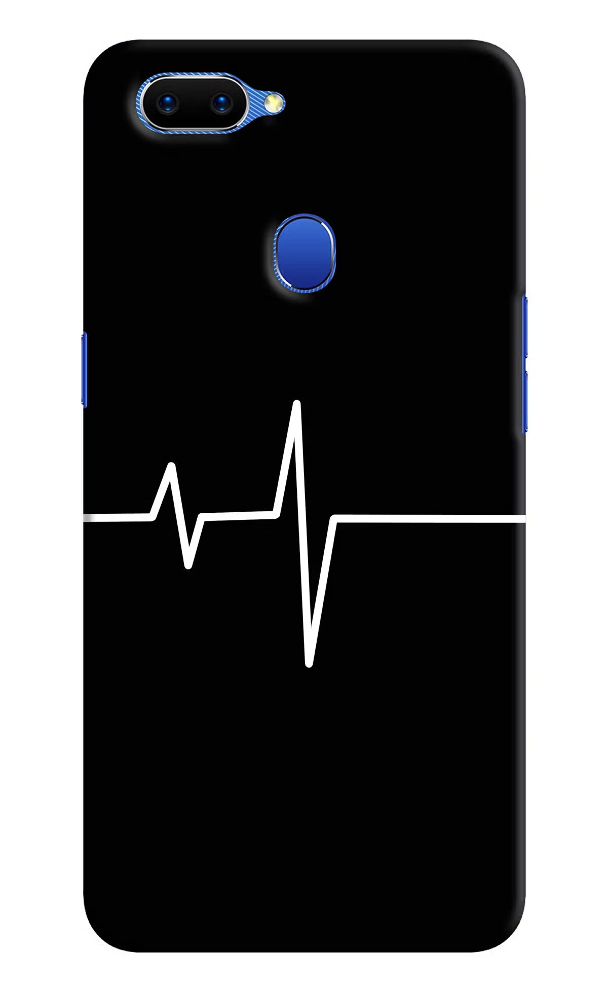 Heart Beats Oppo A5 Hard Case Back Cover by Casekaro