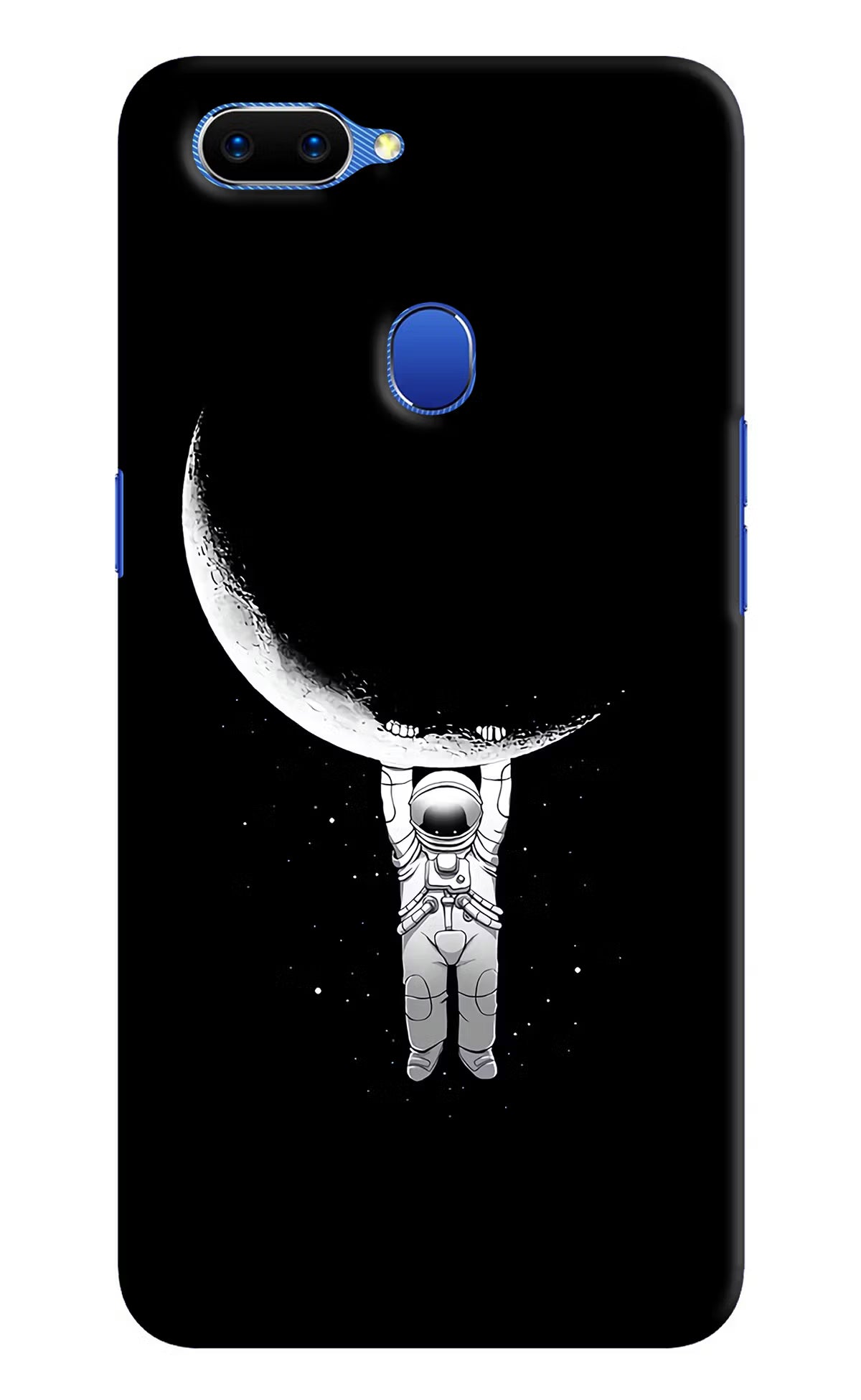 Moon Space Oppo A5 Hard Case Back Cover by Casekaro