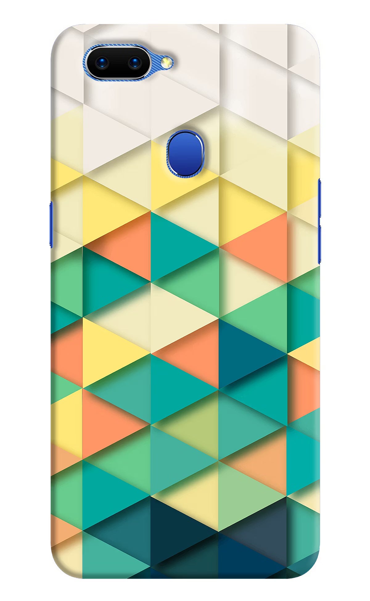 Abstract Oppo A5 Hard Case Back Cover by Casekaro