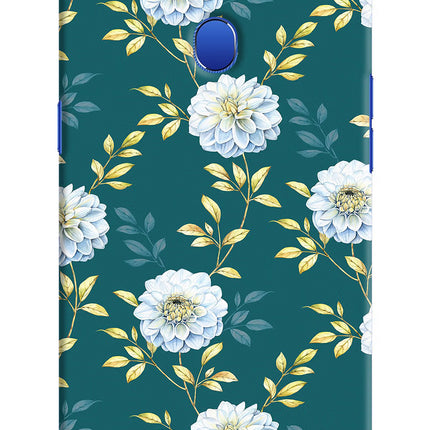 Flowers Oppo A5 Hard Case Back Cover by Casekaro