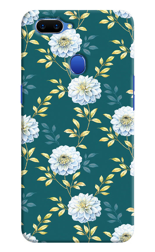 Flowers Oppo A5 Hard Case Back Cover by Casekaro