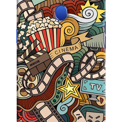Cinema Abstract Oppo A5 Hard Case Back Cover by Casekaro