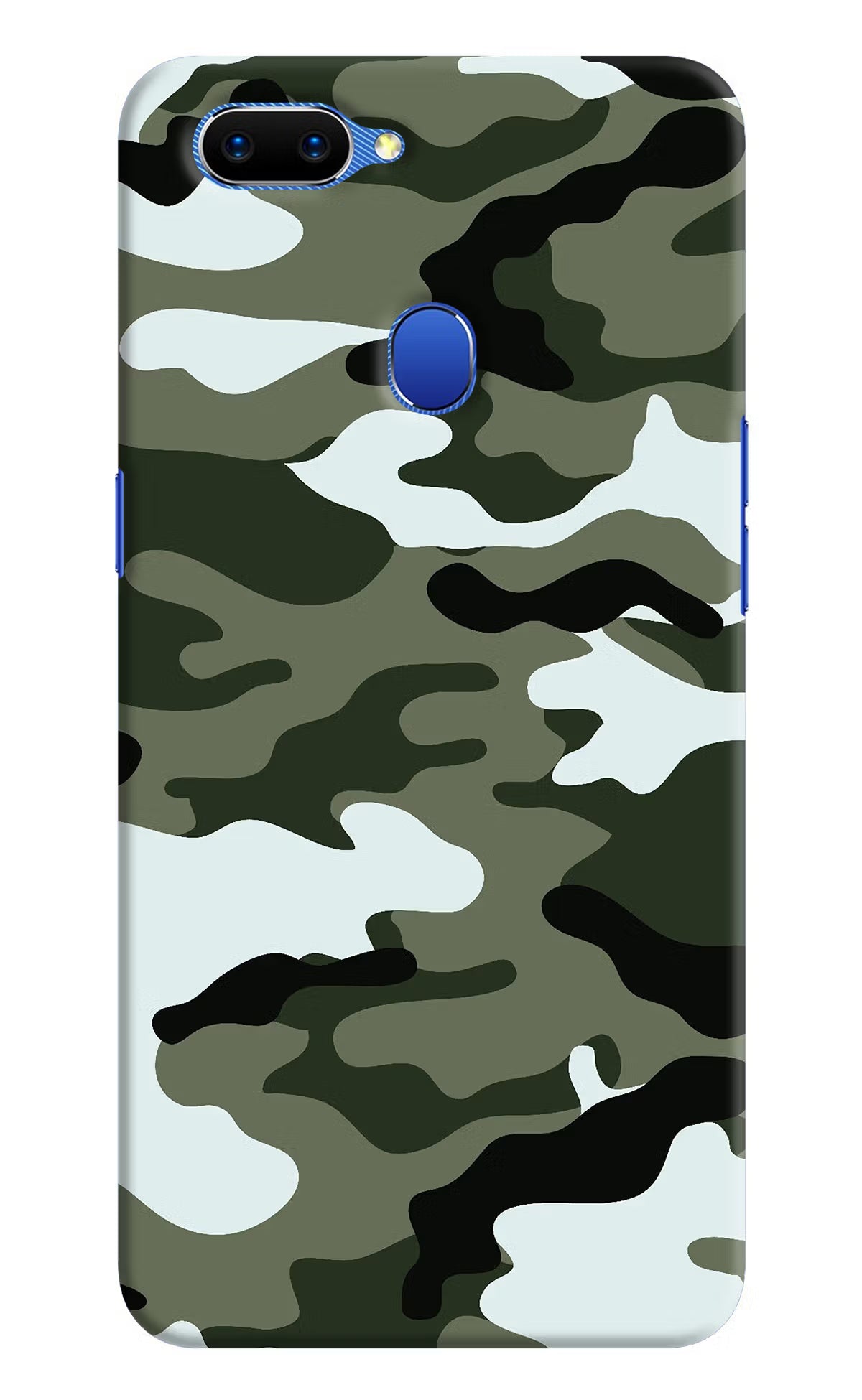 Camouflage Oppo A5 Hard Case Back Cover by Casekaro