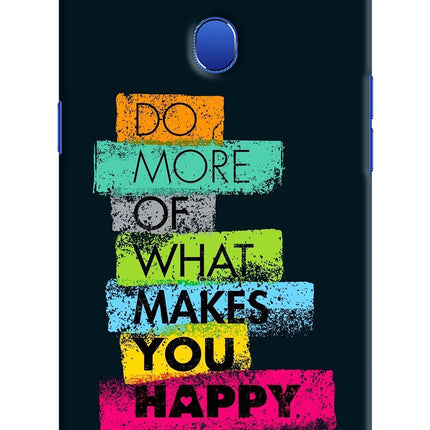 Do More Of What Makes You Happy Oppo A5 Hard Case Back Cover by Casekaro