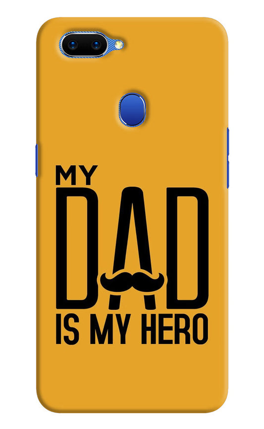 My Dad Is My Hero Oppo A5 Hard Case Back Cover by Casekaro