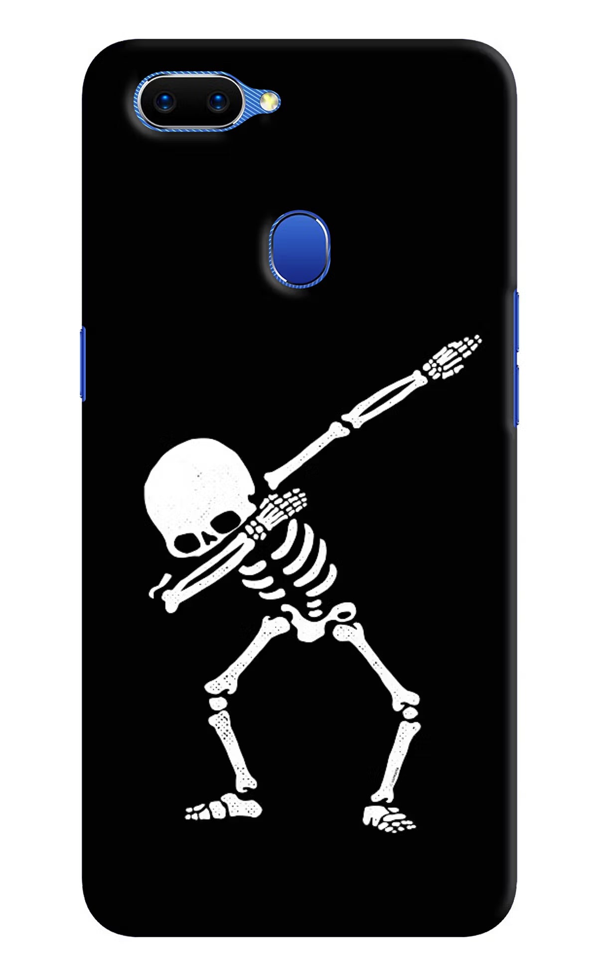 Dabbing Skeleton Art Oppo A5 Hard Case Back Cover by Casekaro