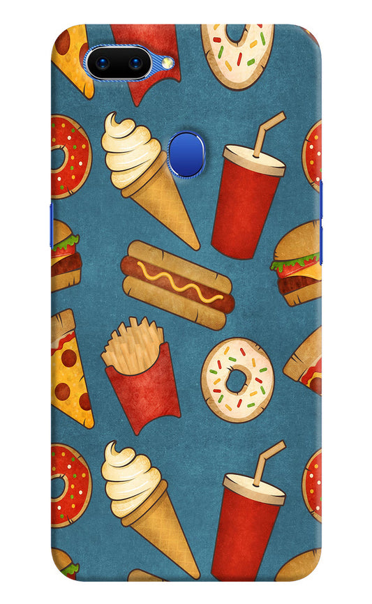 Foodie Oppo A5 Hard Case Back Cover by Casekaro