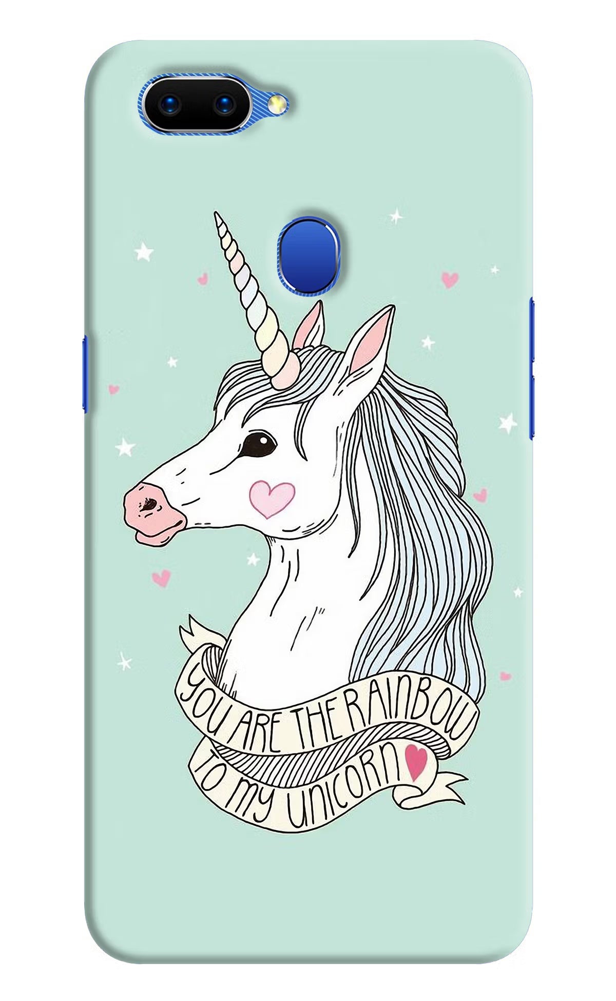 Unicorn Wallpaper Oppo A5 Hard Case Back Cover by Casekaro