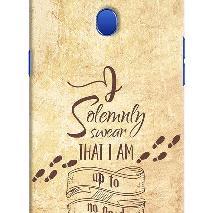 I Solemnly swear that i up to no good Oppo A5 Hard Case Back Cover by Casekaro