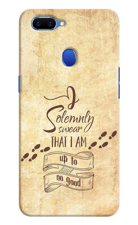I Solemnly swear that i up to no good Oppo A5 Hard Case Back Cover by Casekaro