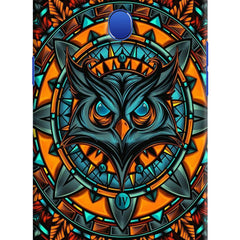 Angry Owl Art Oppo A5 Hard Case Back Cover by Casekaro