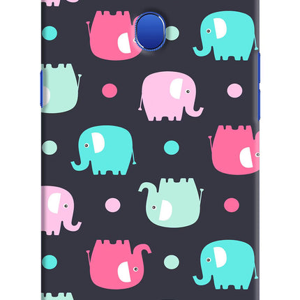 Elephants Oppo A5 Hard Case Back Cover by Casekaro