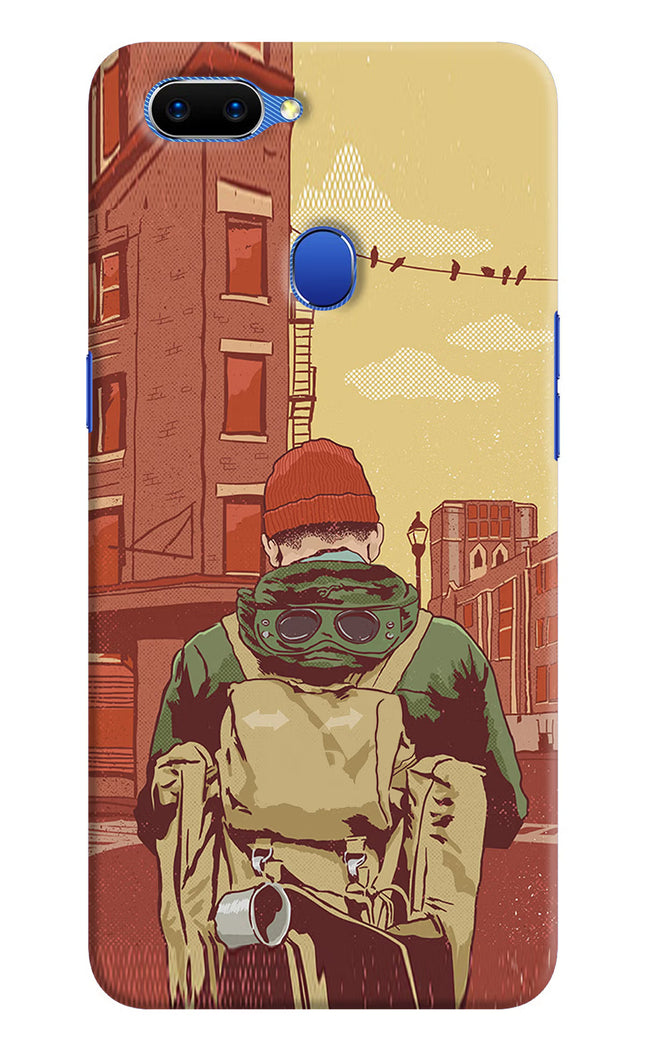 Adventurous Oppo A5 Hard Case Back Cover by Casekaro