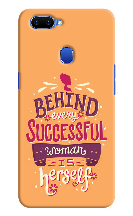 Behind Every Successful Woman There Is Herself Oppo A5 Hard Case Back Cover by Casekaro