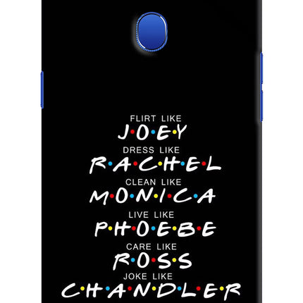 FRIENDS Character Oppo A5 Hard Case Back Cover by Casekaro