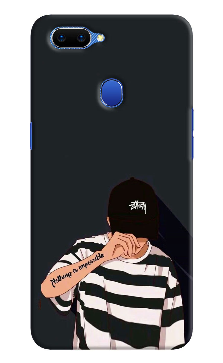 Aesthetic Boy Oppo A5 Back Cover, Hard case