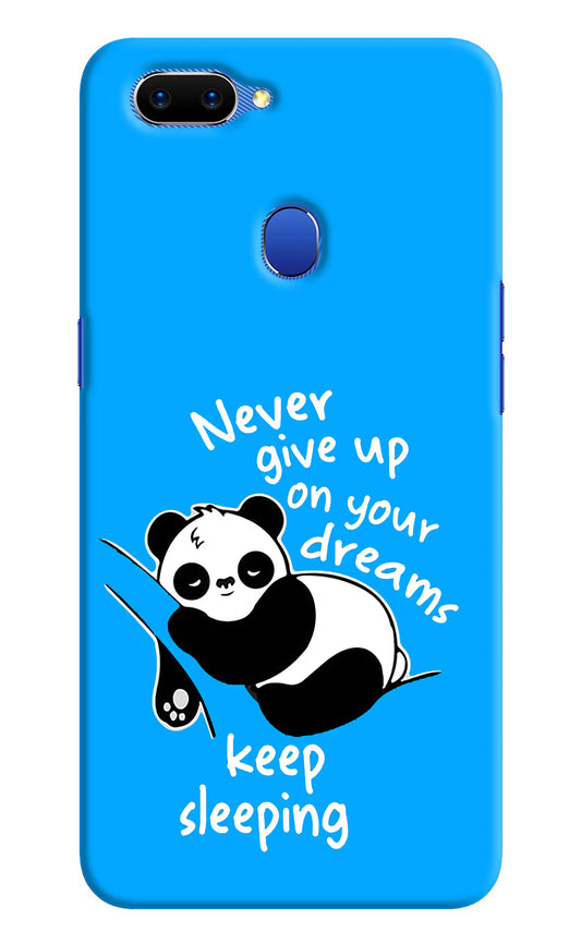Keep Sleeping Oppo A5 Hard Case Back Cover by Casekaro