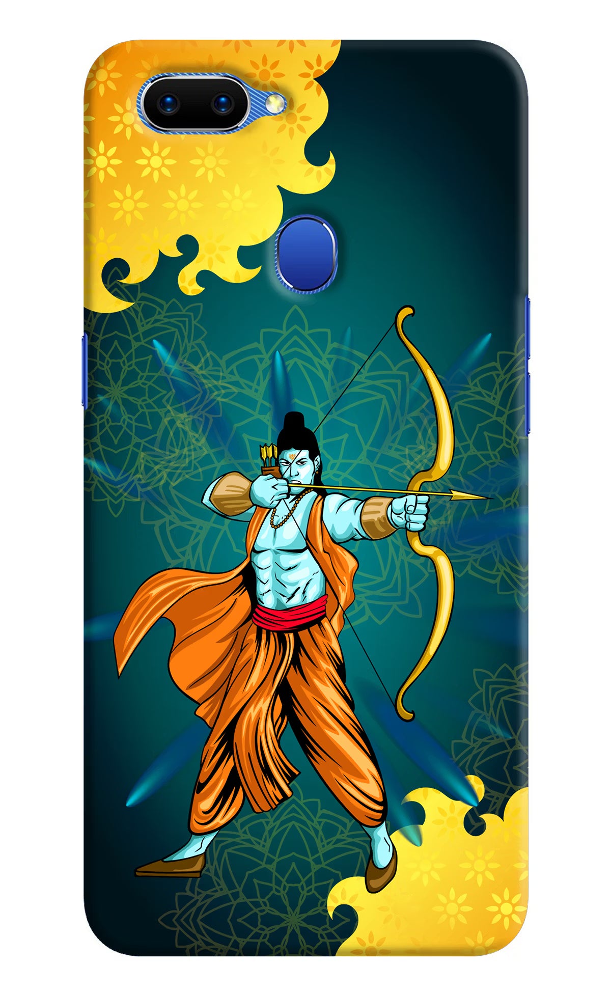Lord Ram - 6 Oppo A5 Hard Case Back Cover by Casekaro