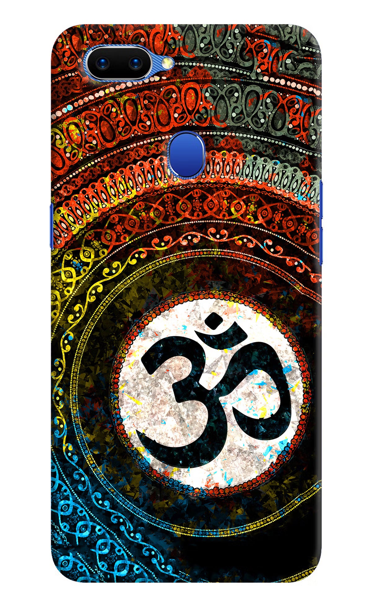 Om Cultural Oppo A5 Hard Case Back Cover by Casekaro