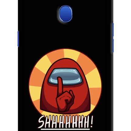Among Us Shhh! Oppo A5 Hard Case Back Cover by Casekaro