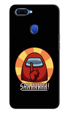 Among Us Shhh! Oppo A5 Hard Case Back Cover by Casekaro