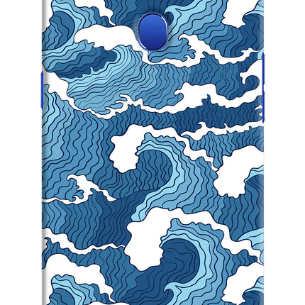 Blue Waves Oppo A5 Hard Case Back Cover by Casekaro