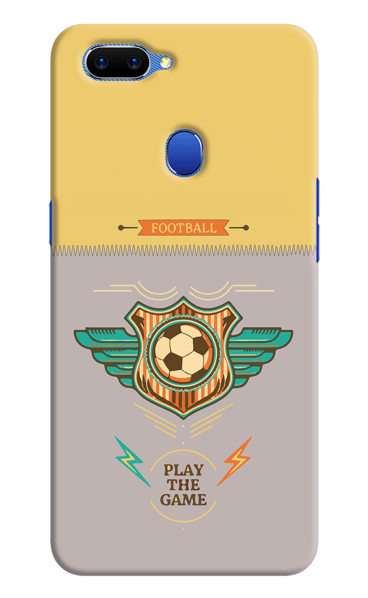 Football Oppo A5 Hard Case Back Cover by Casekaro