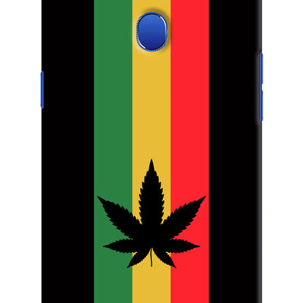 Weed Flag Oppo A5 Hard Case Back Cover by Casekaro
