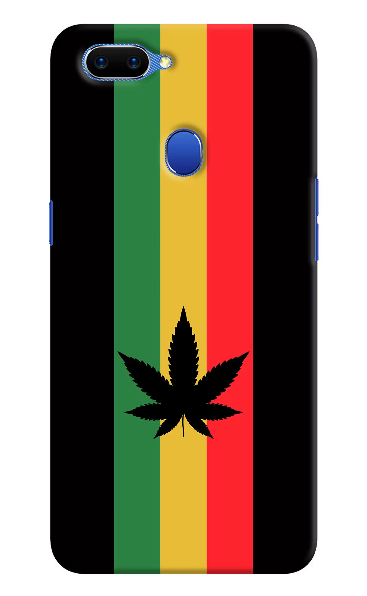 Weed Flag Oppo A5 Hard Case Back Cover by Casekaro