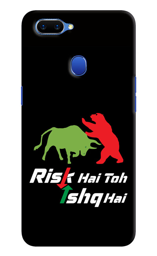 Risk Hai Toh Ishq Hai Oppo A5 Hard Case Back Cover by Casekaro