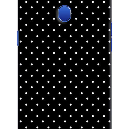 White Dots Oppo A5 Hard Case Back Cover by Casekaro