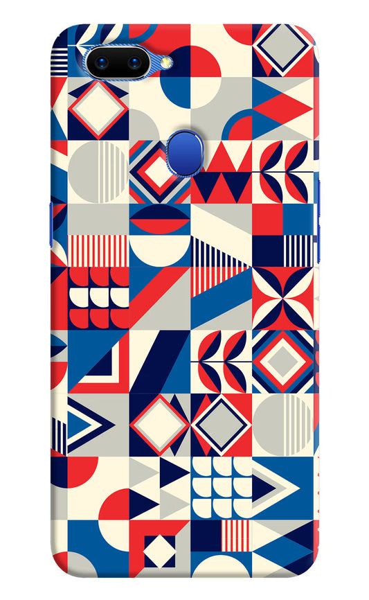 Colorful Pattern Oppo A5 Hard Case Back Cover by Casekaro