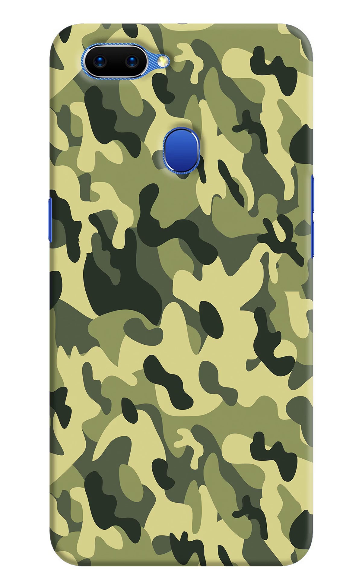 Camouflage Oppo A5 Hard Case Back Cover by Casekaro