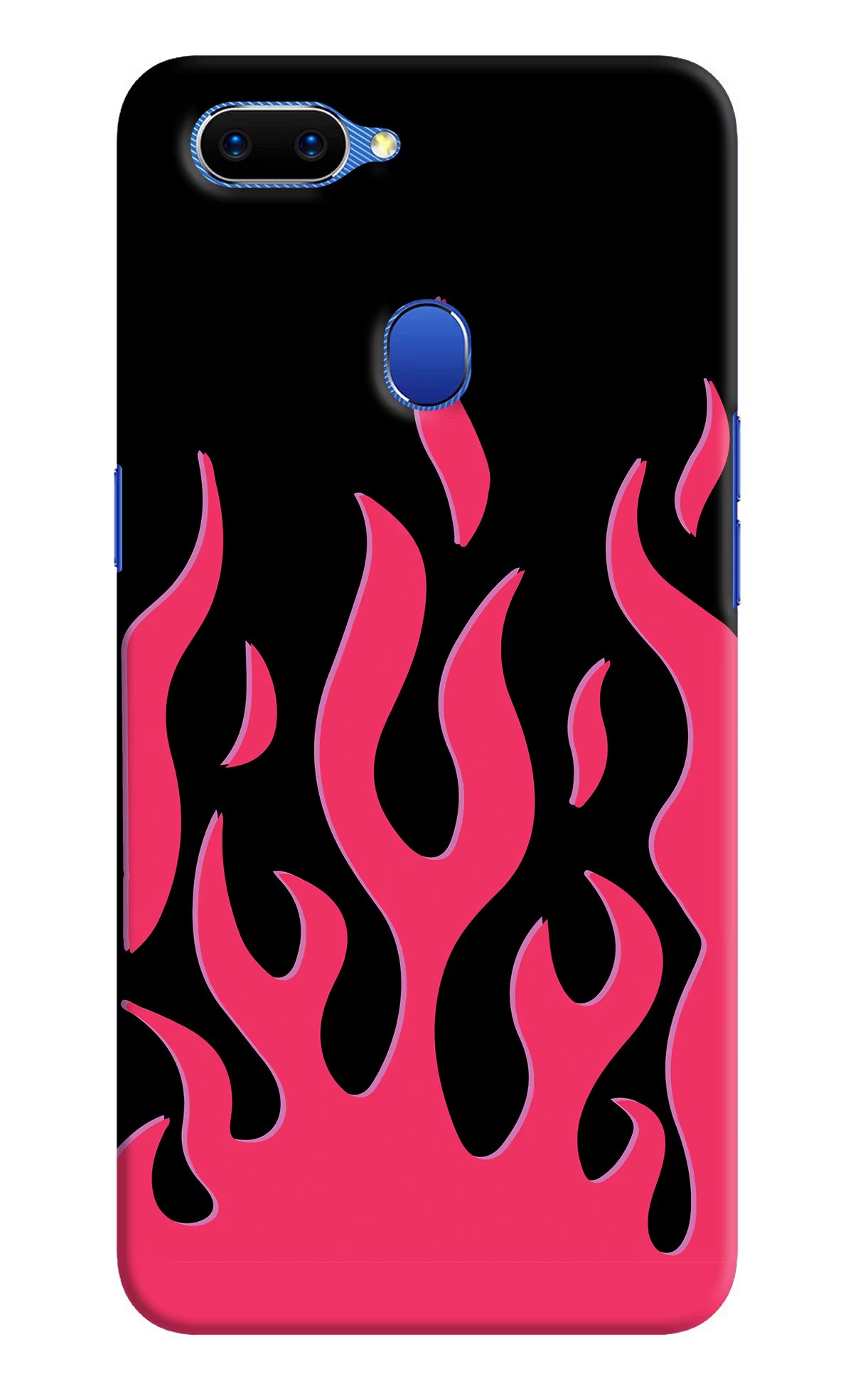 Fire Flames Oppo A5 Hard Case Back Cover by Casekaro