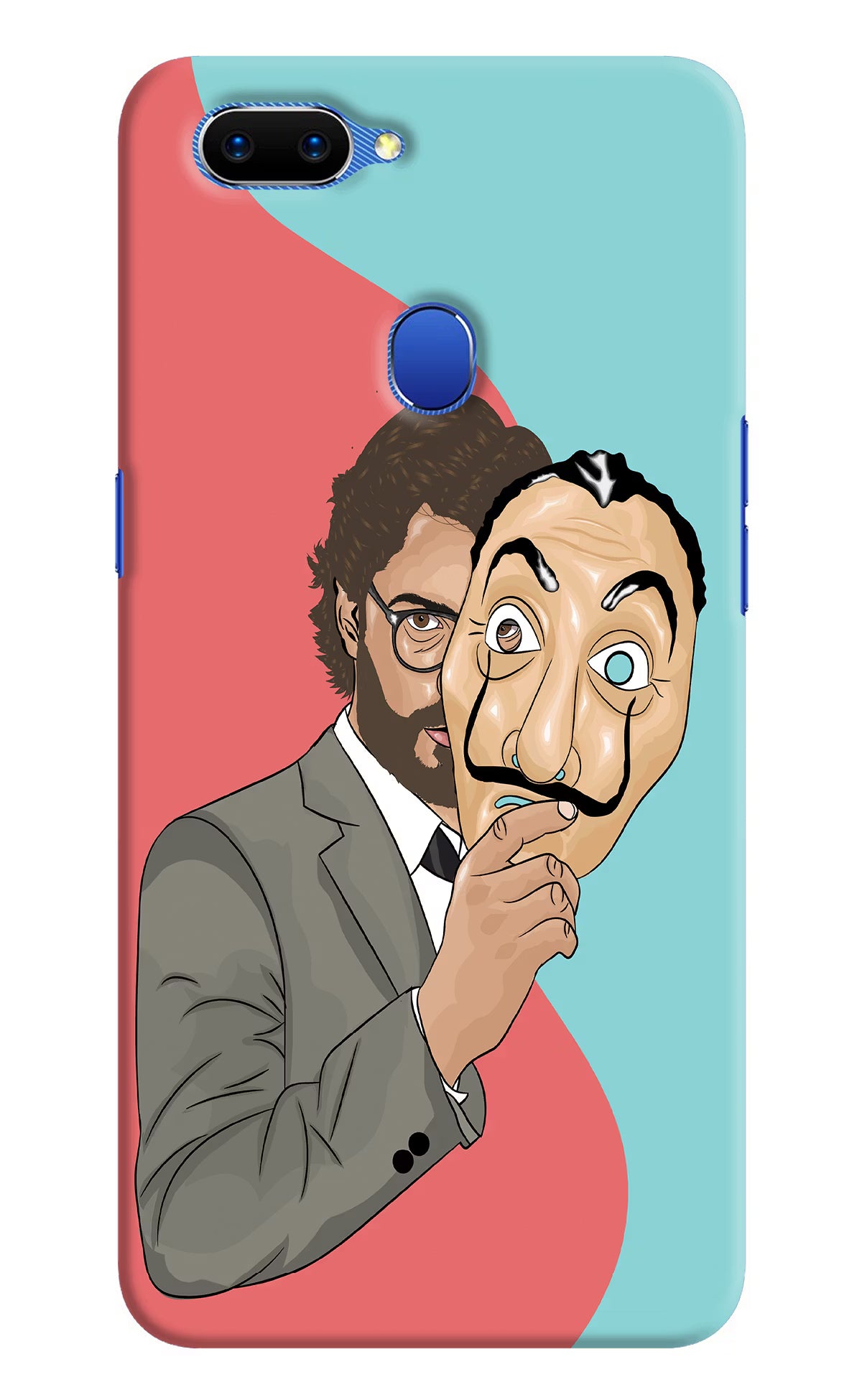 Professor Oppo A5 Hard Case Back Cover by Casekaro