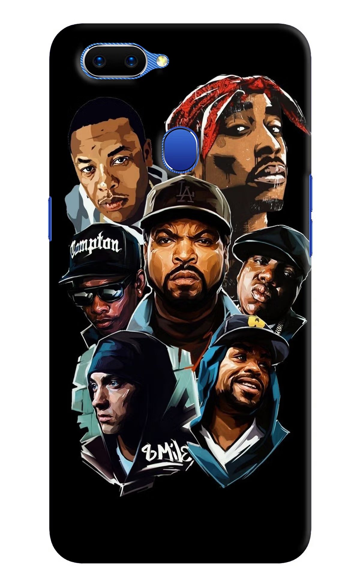 Rappers Oppo A5 Hard Case Back Cover by Casekaro
