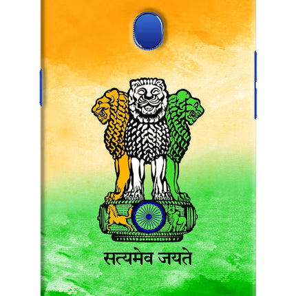 Satyamev Jayate Flag Oppo A5 Hard Case Back Cover by Casekaro